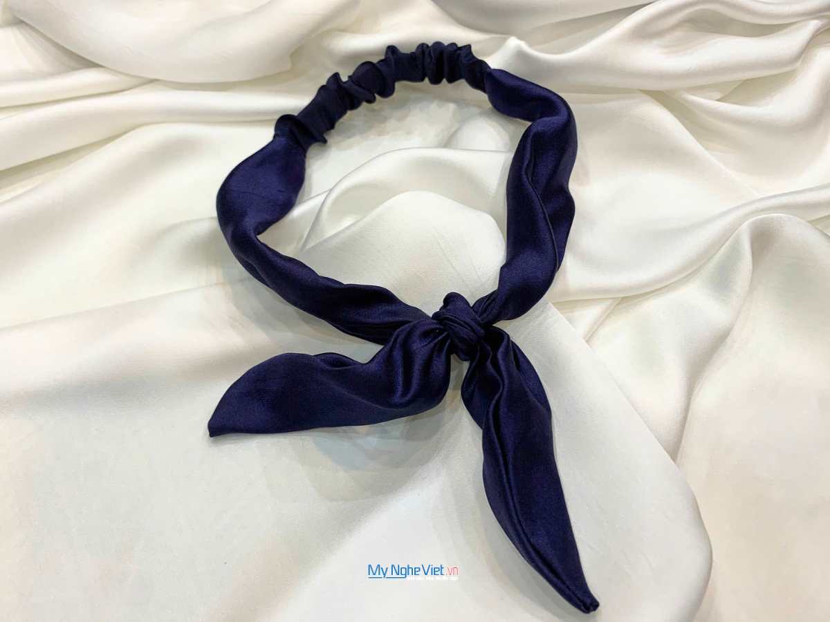 Băng đô cài tóc lụa Hà Đông nhiều mẫu