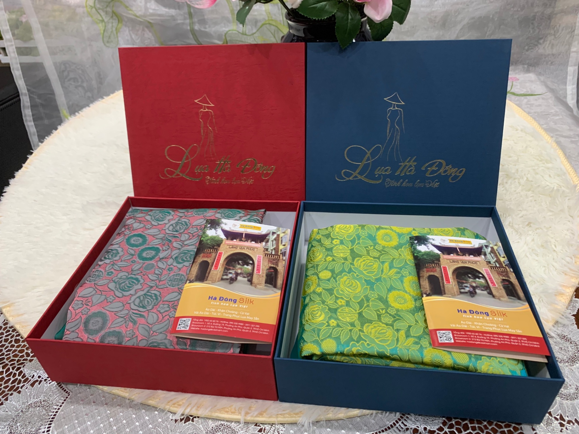 Hộp lụa thiết kế cao cấp Hek01