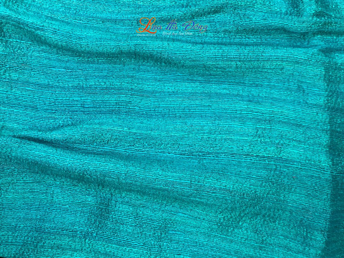 Khăn Lụa Choàng Cổ Trơn Màu Xanh Ngọc Bích 100% silk 85x180 MNV-KLPT002-7