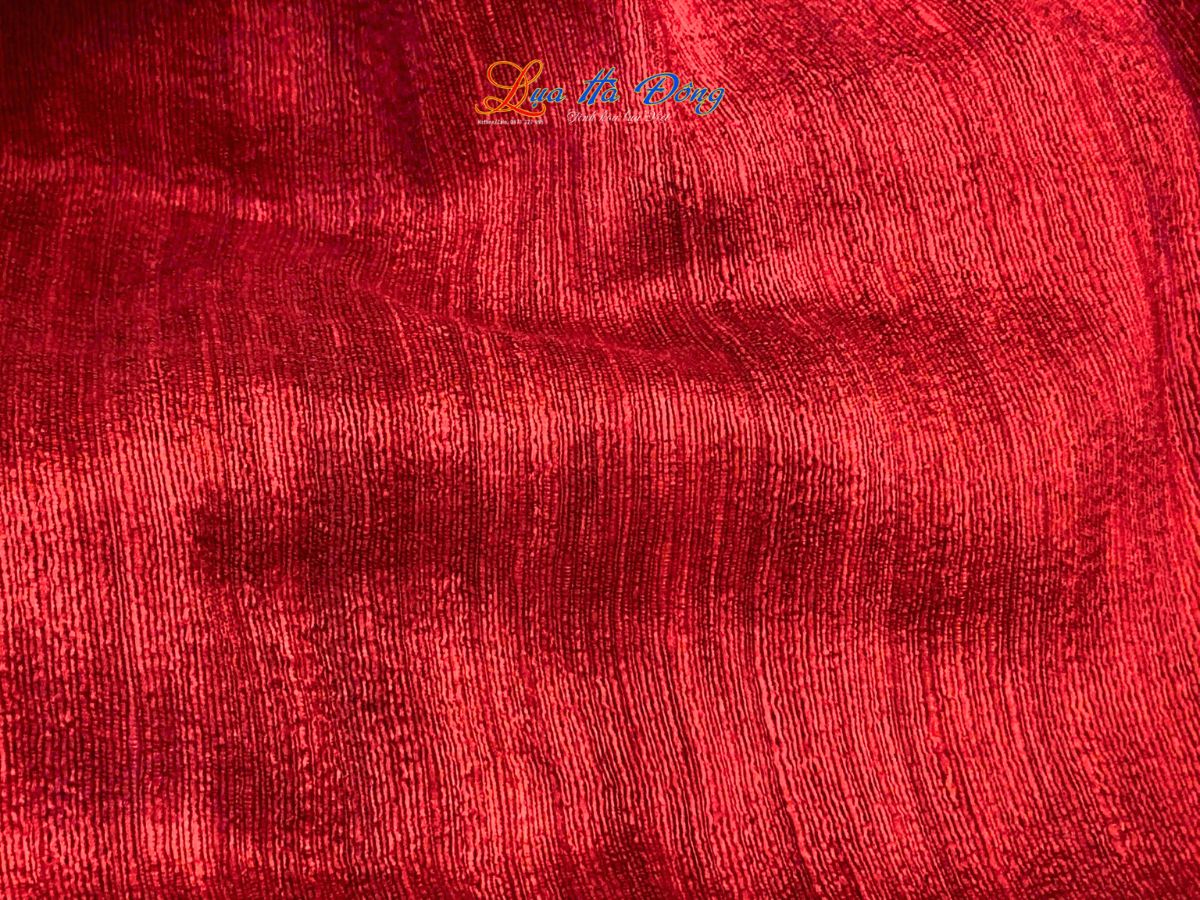 Khăn Lụa Choàng Cổ Trơn Màu Đỏ Mận 100% silk 85x180 MNV-KLPT002-5