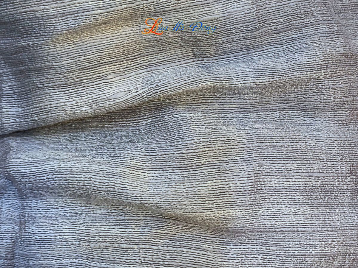 Khăn Lụa Choàng Cổ Trơn Màu Xám Tiêu 100% silk 85x180 MNV-KLPT002-10