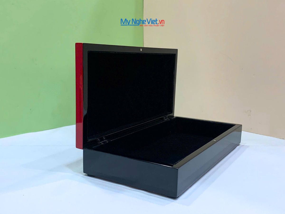 Combo Hộp sơn mài và khăn lụa Hà Đông CBMNV-KLLS58180-21