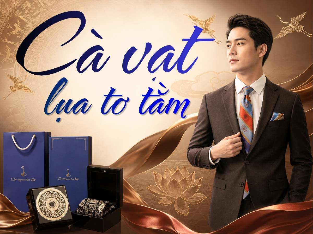 Cà Vạt Lụa Cao Cấp 