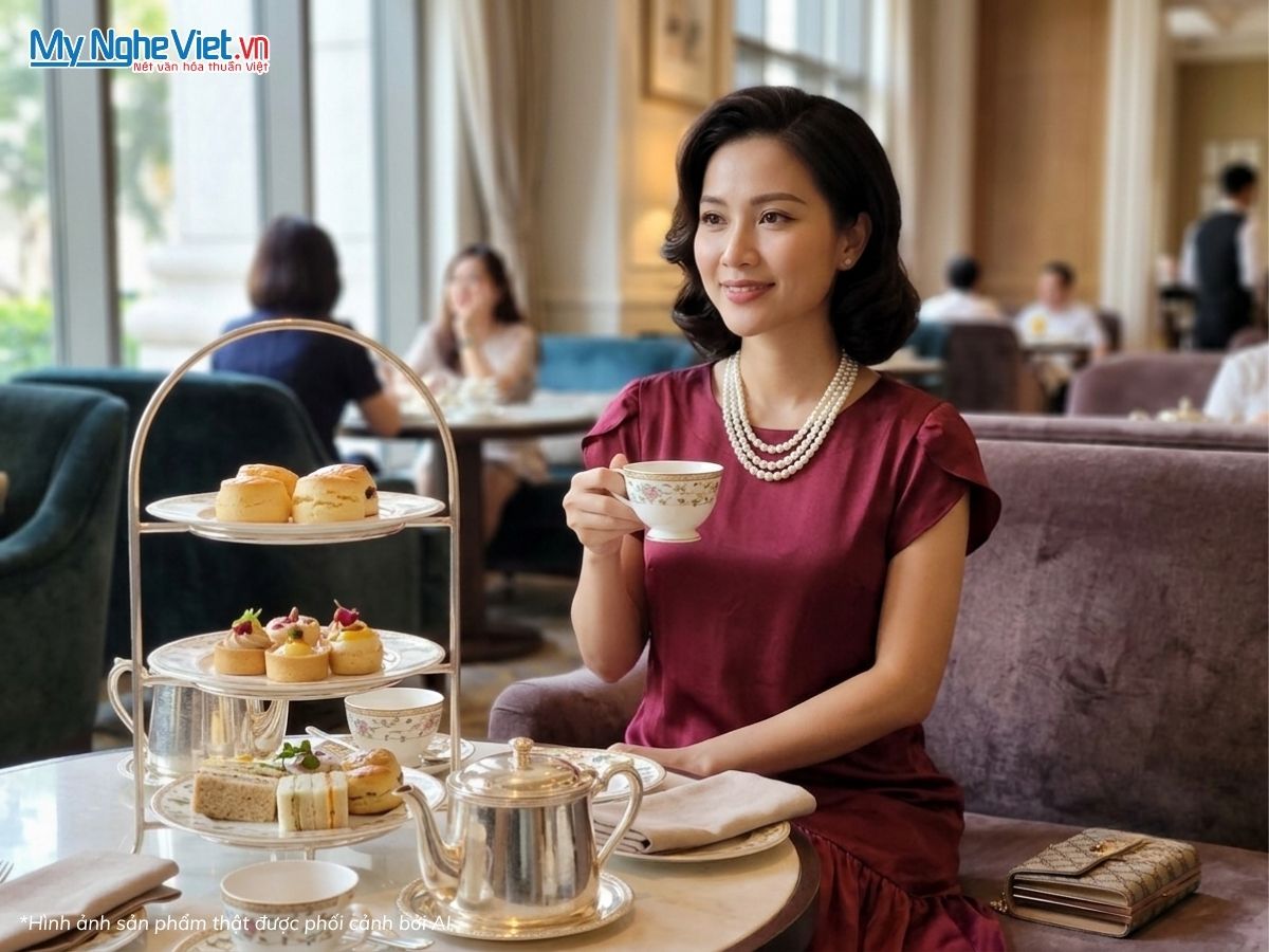 Đầm Lụa Tơ Tằm Dáng Suông Cổ Tròn Màu Hồng Tím MNV-TKLNL2204/9