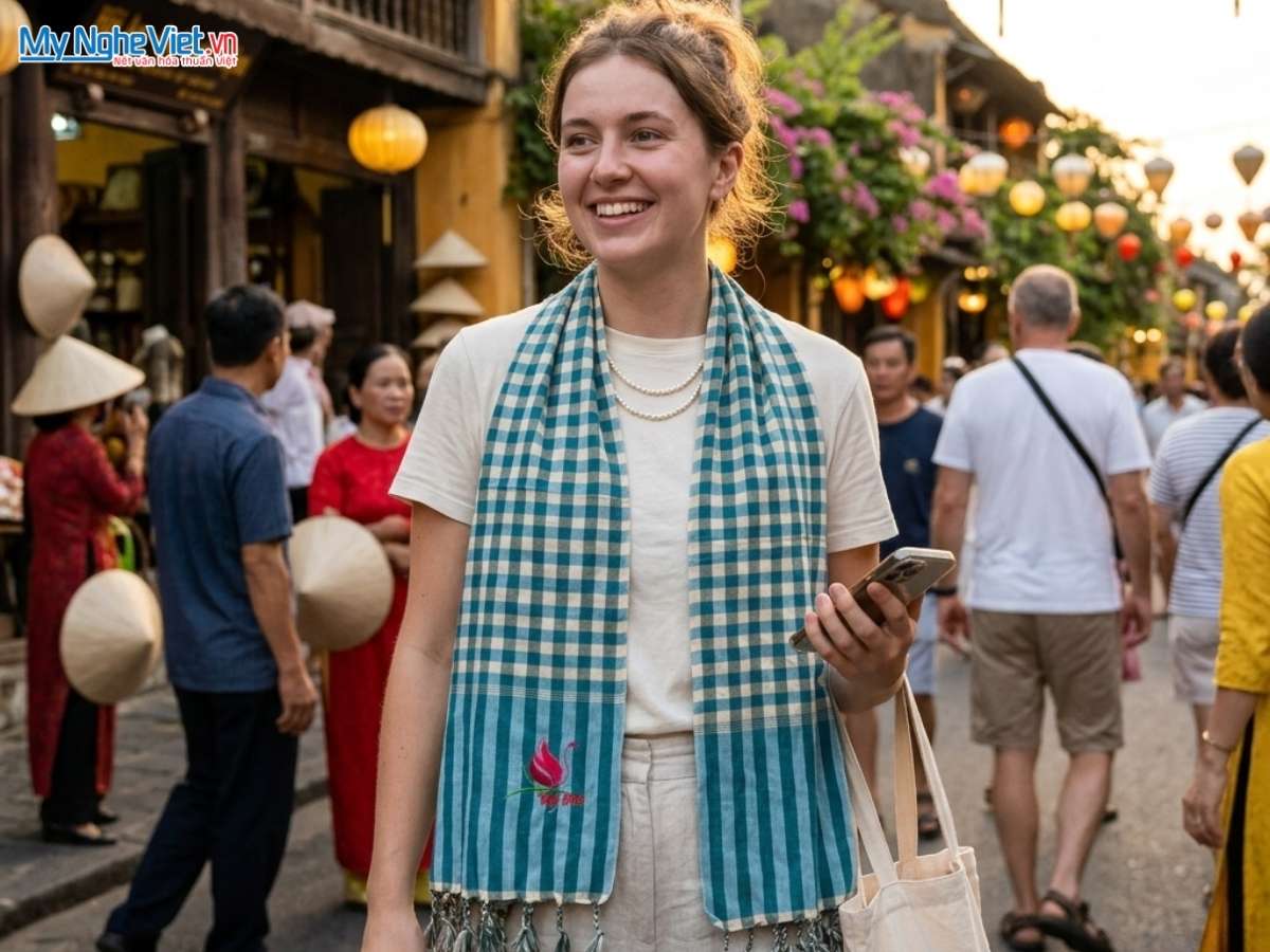 Khăn rằn Nam Bộ đủ màu MNV-KRVN01